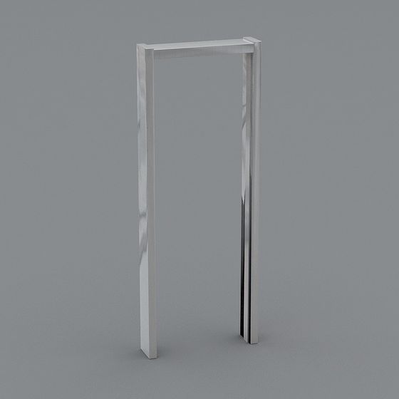 Stylish Metal Door Frame 3D model