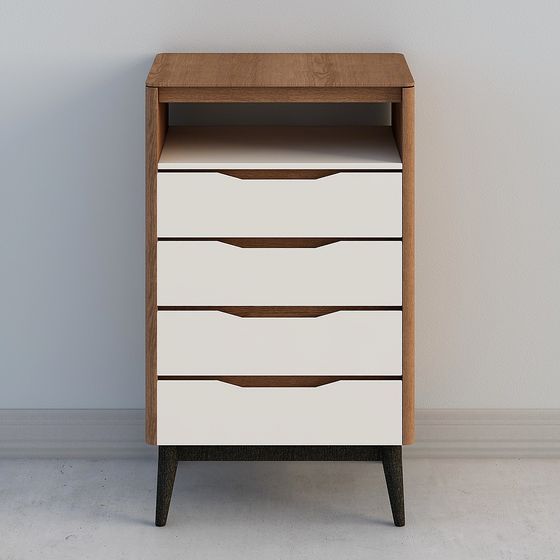 Mid-Century Modern Dresser 3D model