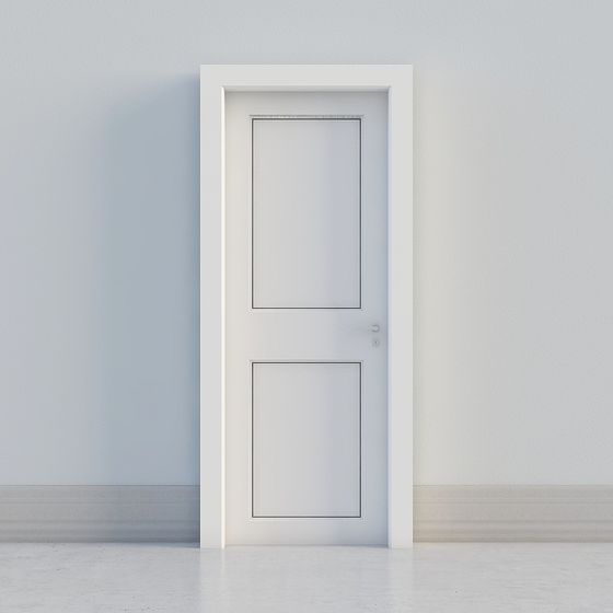 Elegant Minimalist 3D Door Model
