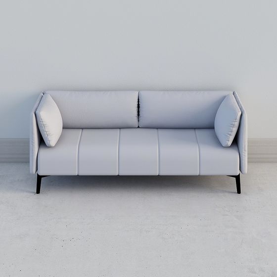 Modern Minimalist Sofa 3D model