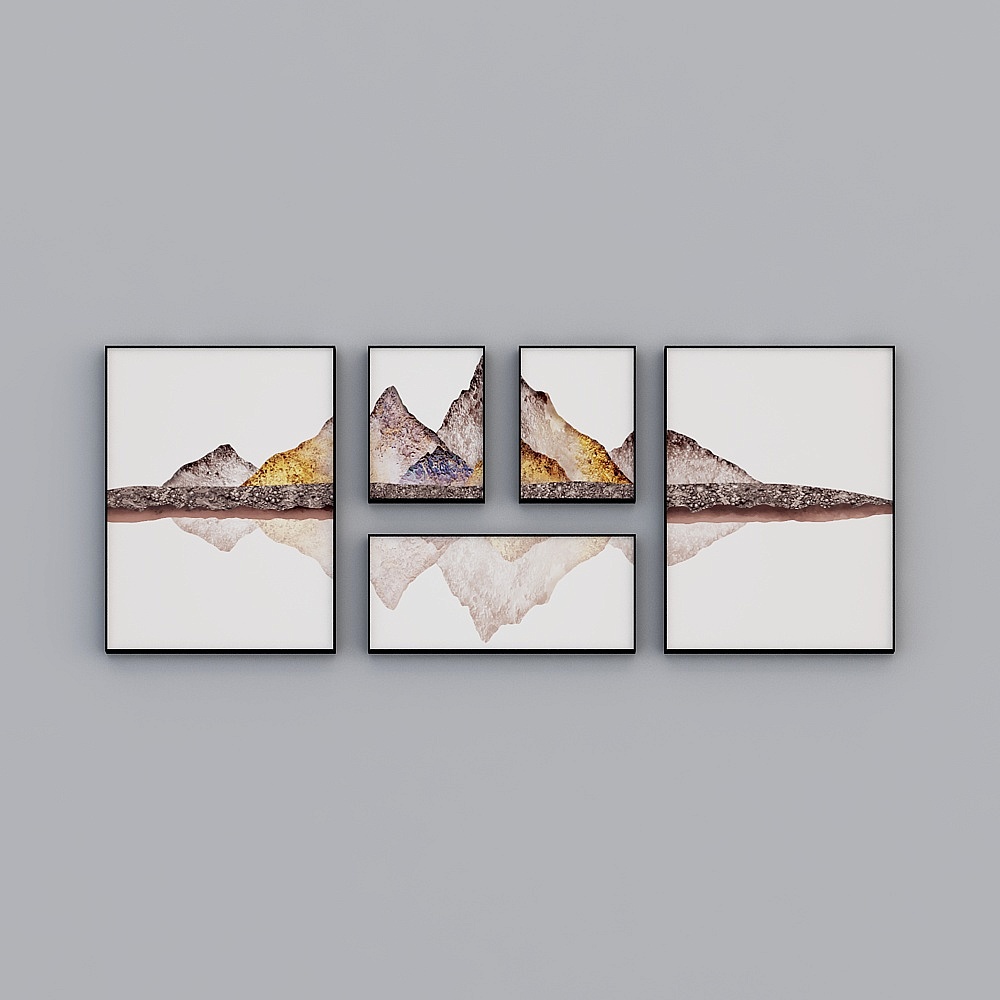 Gemmage - Moderne Simple - NX - Pack 527 - Peinture Décorative de Paysage