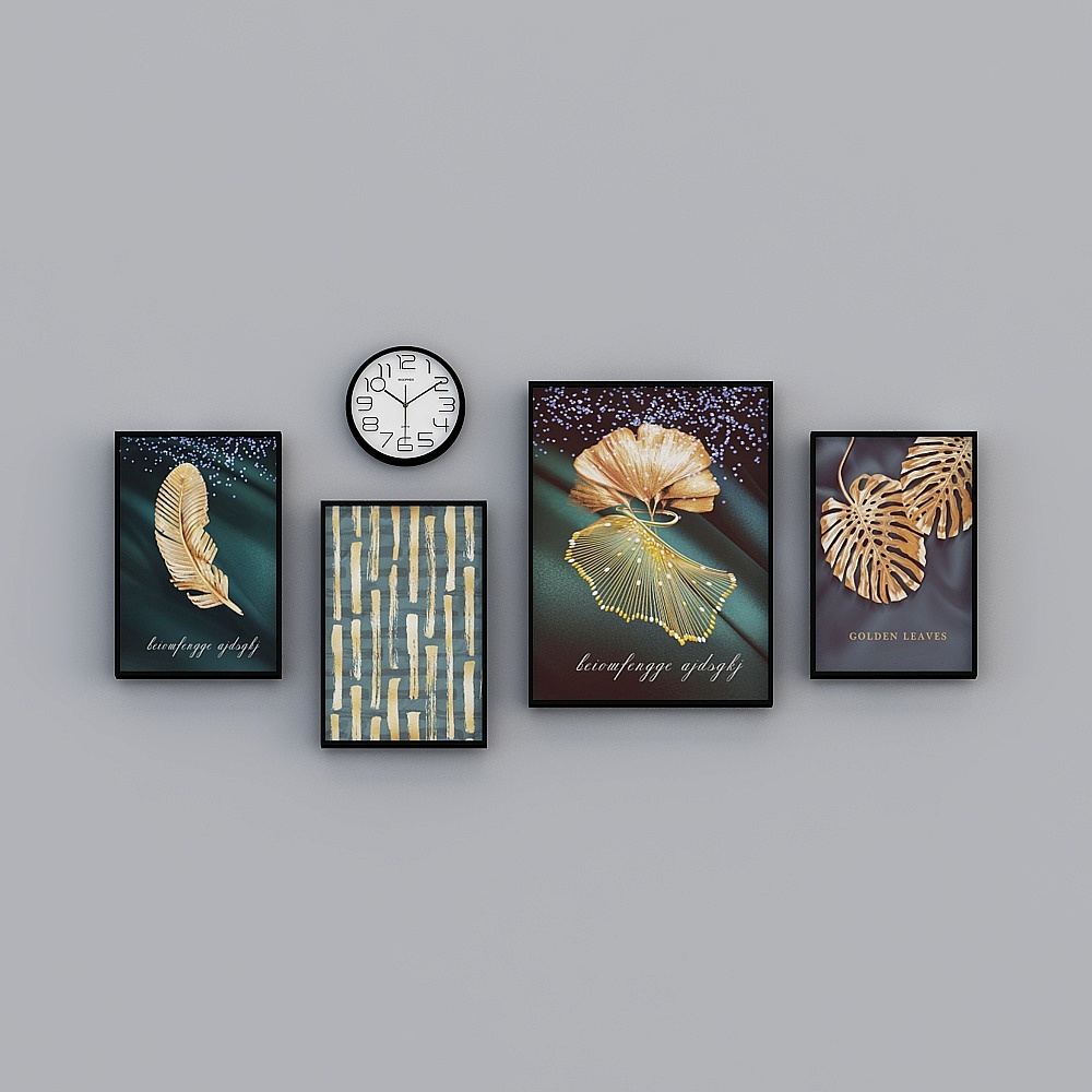 Gemmage - Modern Minimalist - LB - Package 96 - Decorative Paintings