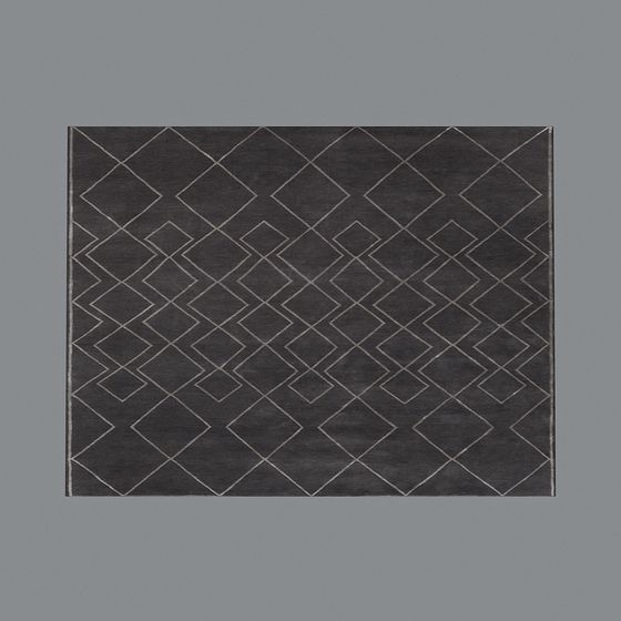 Geometric Carpet 3D model - Low Poly Design