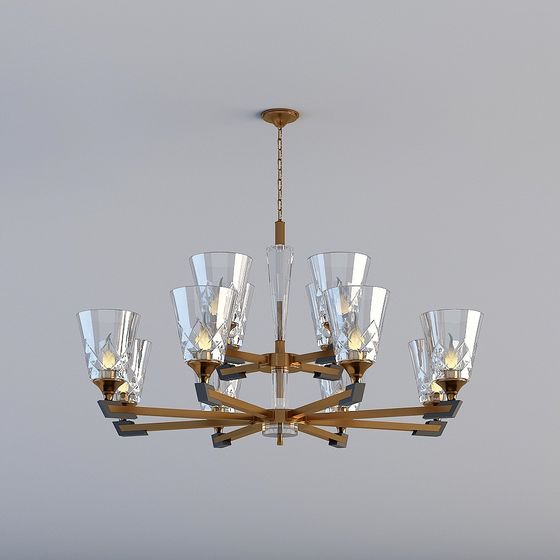 Photo inspiration: Visual Reference: Chic Pendant Light 3D Model For Stylish Spaces