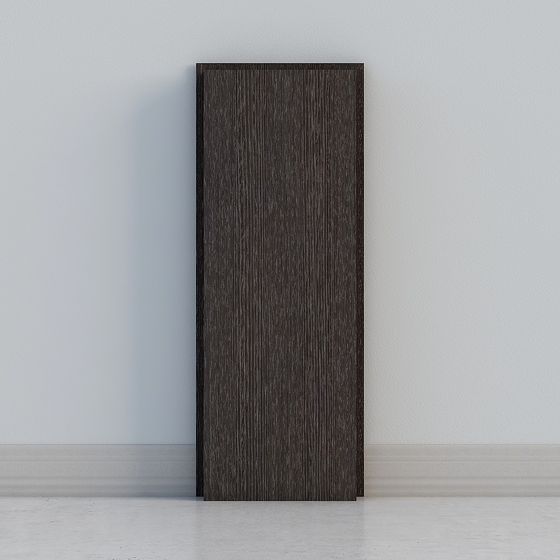 Elegant Low-Polygon 3D Door Model for Contemporary Spaces