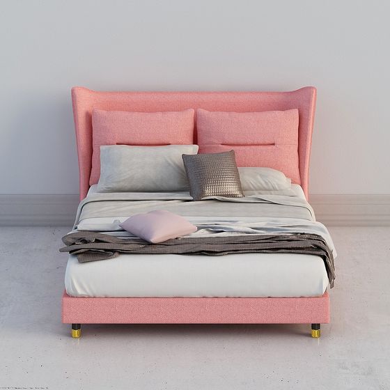 Urban Elegance Bed 3D model