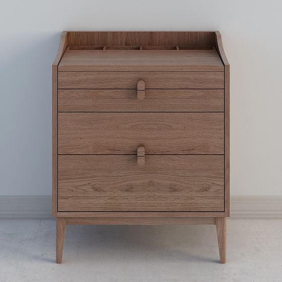 Armoire à Thé Brune Grinçante Empilable