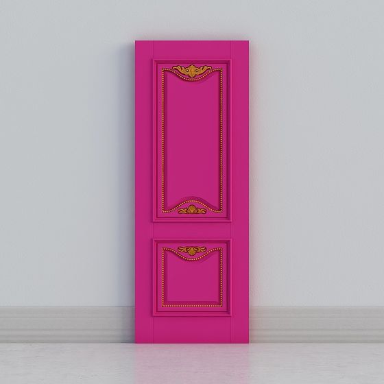 Fuchsia Door 3D model