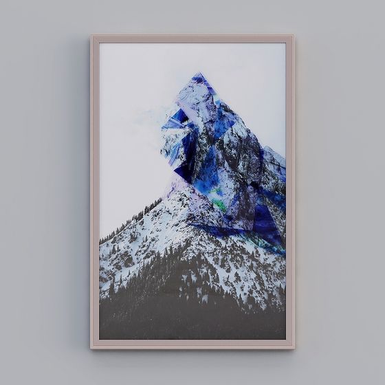 Crystal Peak 3D Model