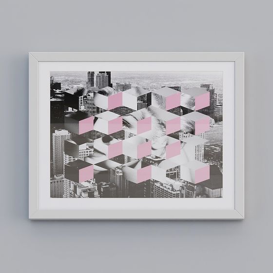 Futuristic Cityscape 3D Model for Creative Projects