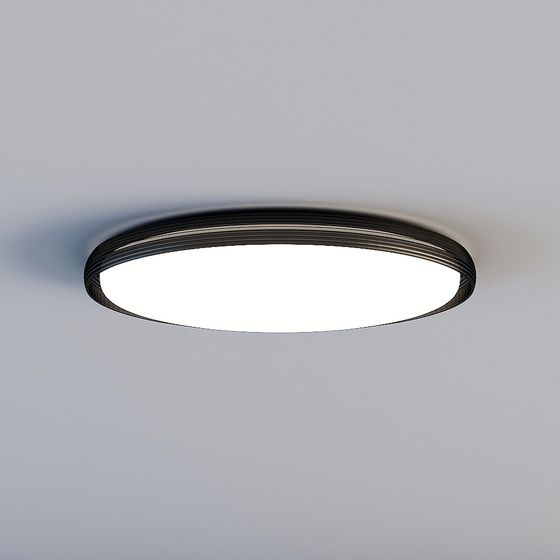 Modern Round Ceiling Light 3D model