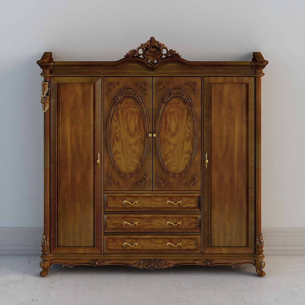 PB612 four-door wardrobe