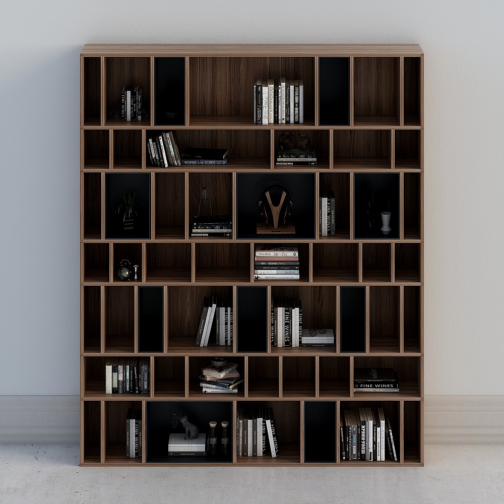 3d66.com s 874662 Tủ sách 2