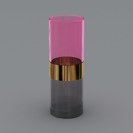 Color Symphony Cylinder Decoration 3D model