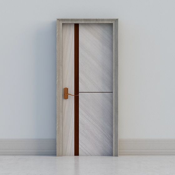 Urban Door 3D model - Modern Minimalist Aesthetic