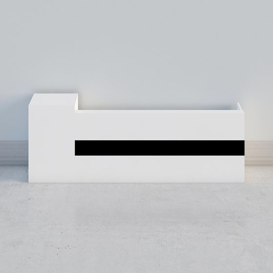 Urban Edge Reception Desk 3D model
