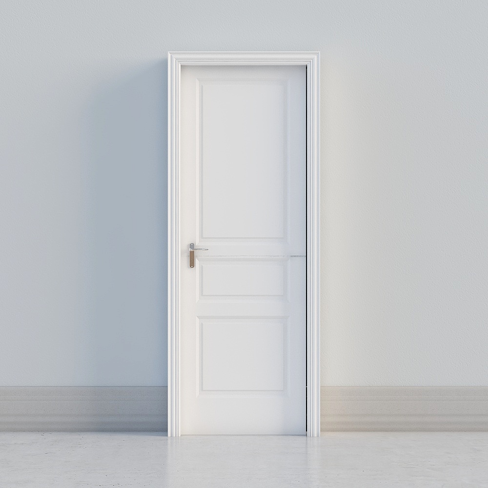 Pure Door - Minimalist 3D model