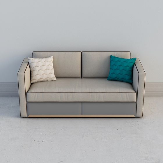 Urban Comfort Sofa 3D model for Modern Spaces