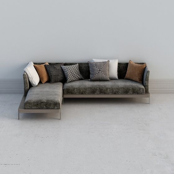 Urban Living Room Sofa 3D model