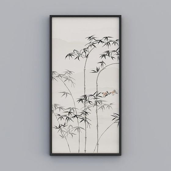 Bamboo Shadow and Breeze 3D model