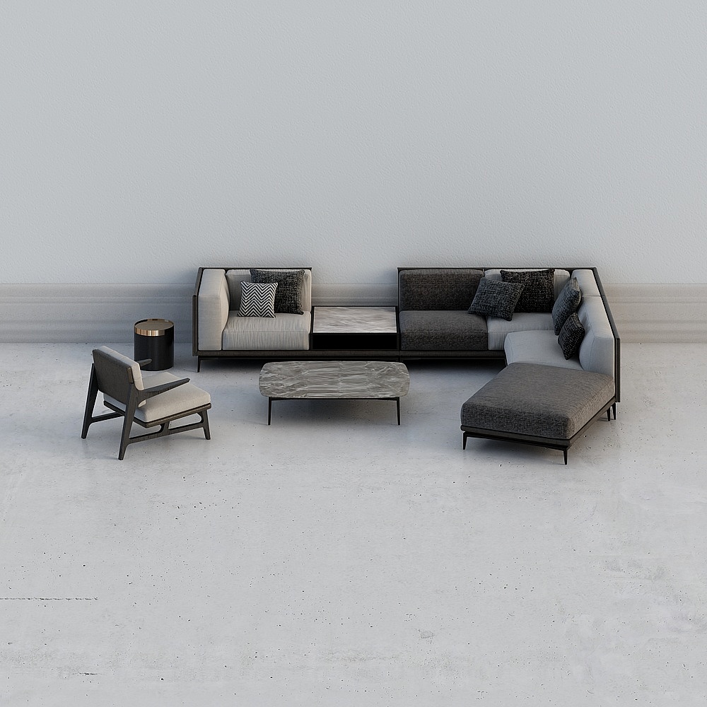 Modern sofa combination - LS