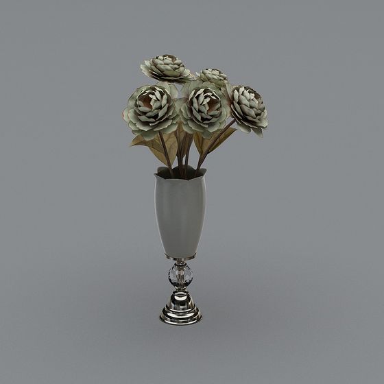 Elegant Vase 3D Model
