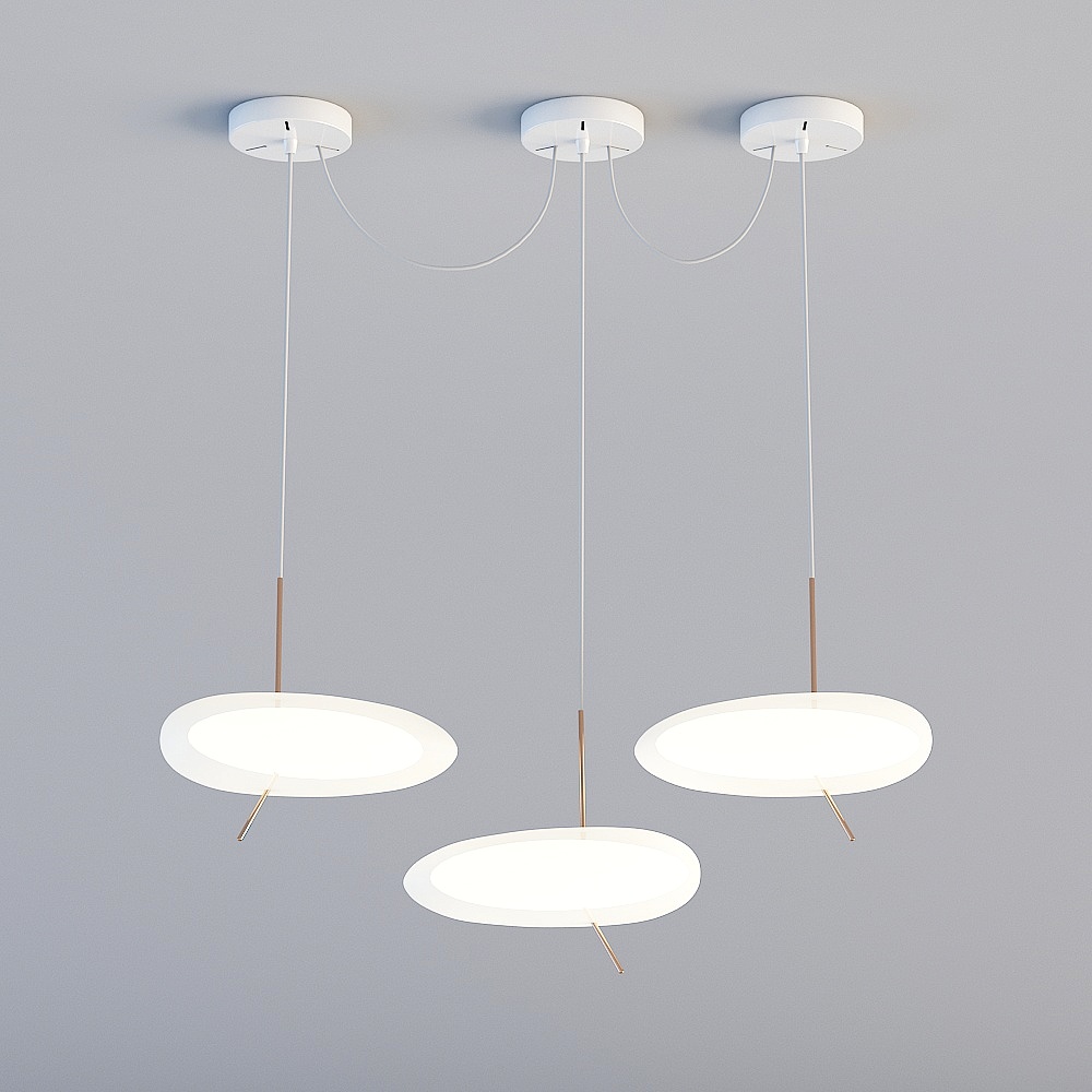 Modern Minimalist Pendant Light 3D model