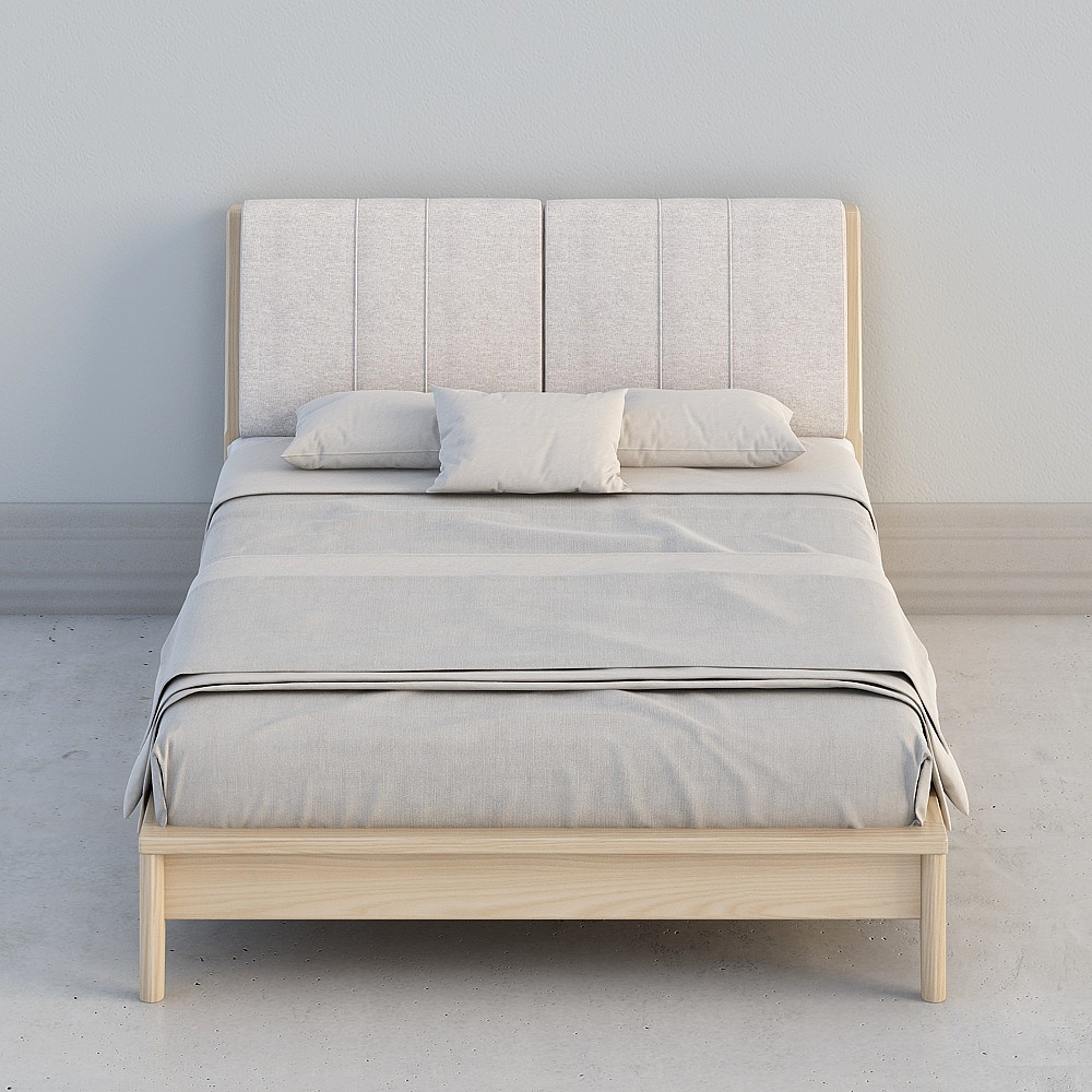 Giường 1.5m W31 - Màu gỗ s.xc1718-8