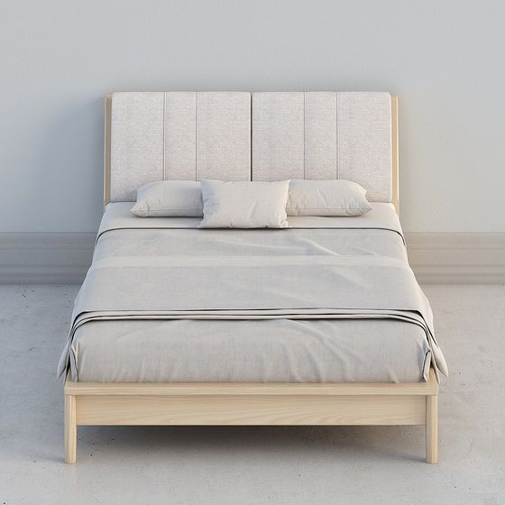 Giường 1.5m W31 - Màu gỗ s.xc1718-8