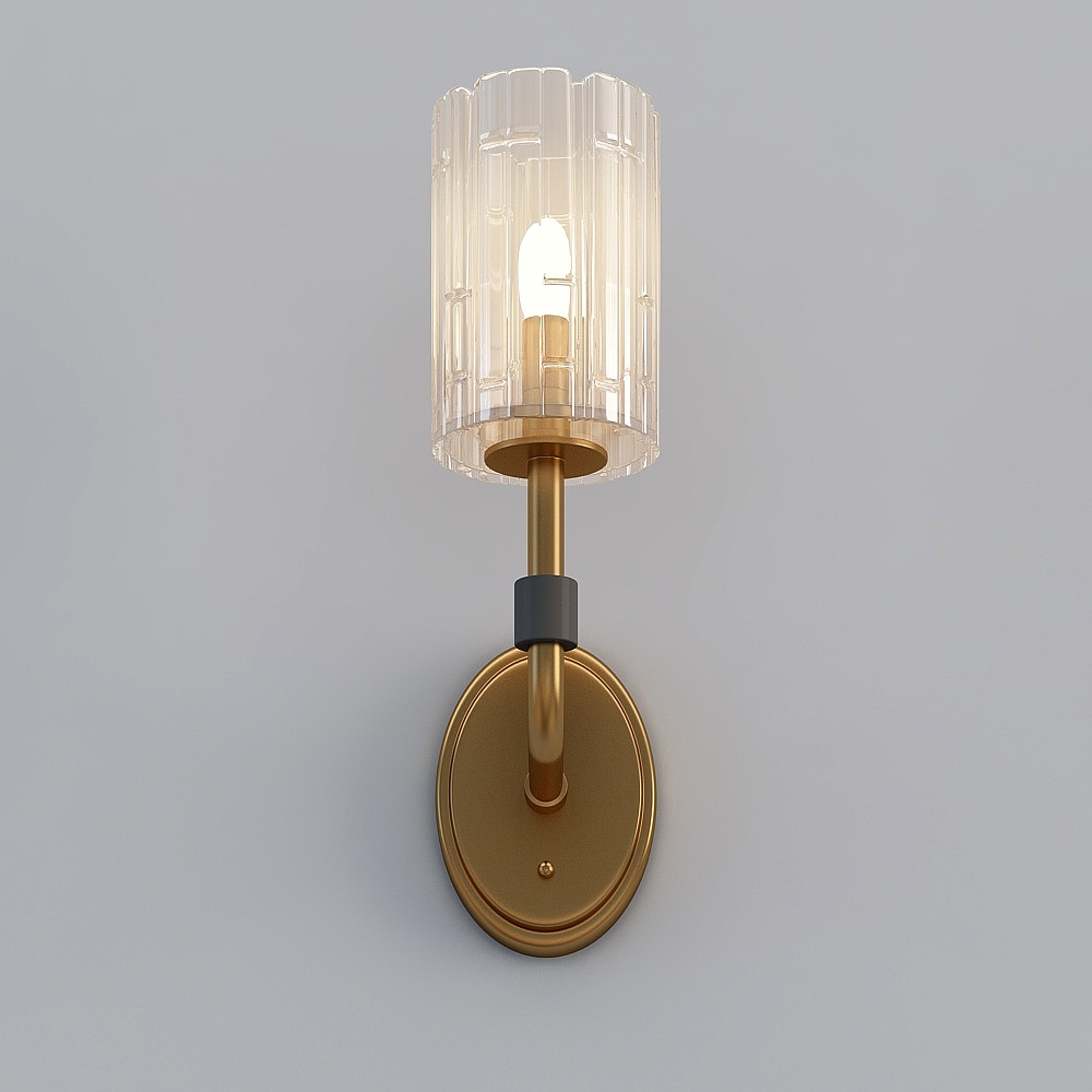 American postmodern wall lamp