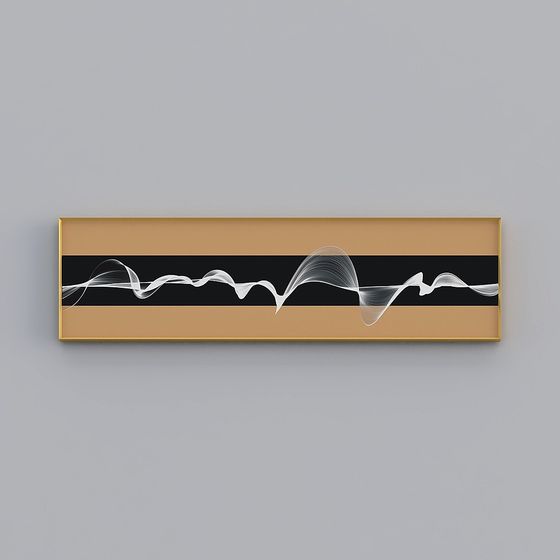 Sound Wave Frame 3D model