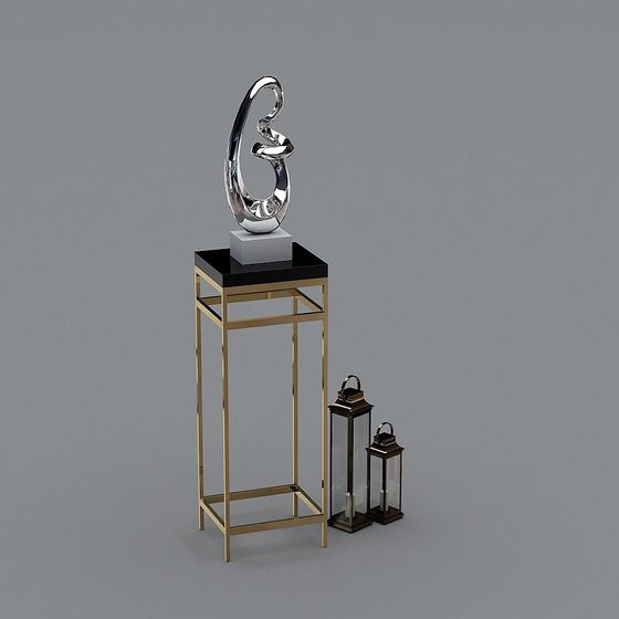 Abstract Art Sculpture 3D Model