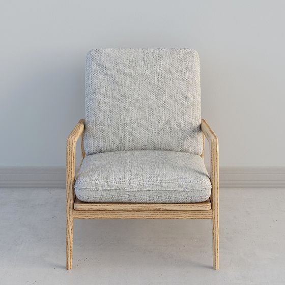 Cozy Lounge Chair 3D model