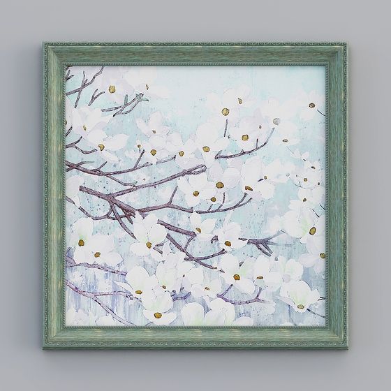 Spring Bloom 3D model