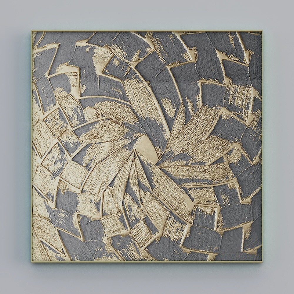 Painting Alliance - Modern Light Luxury Premium - Single Square - Decorative Painting - QS007