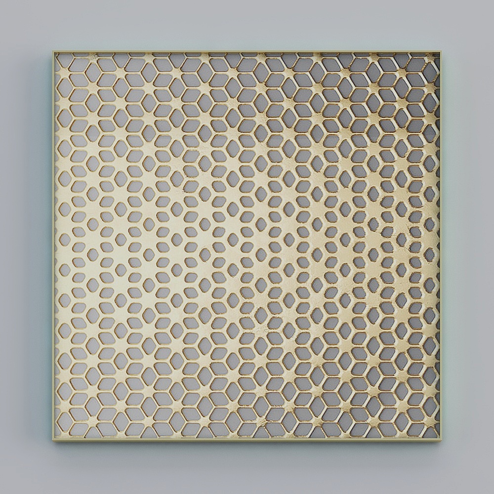 Painting Alliance - Modern Light Luxury Premium - Single Square - Decorative Painting - QS007