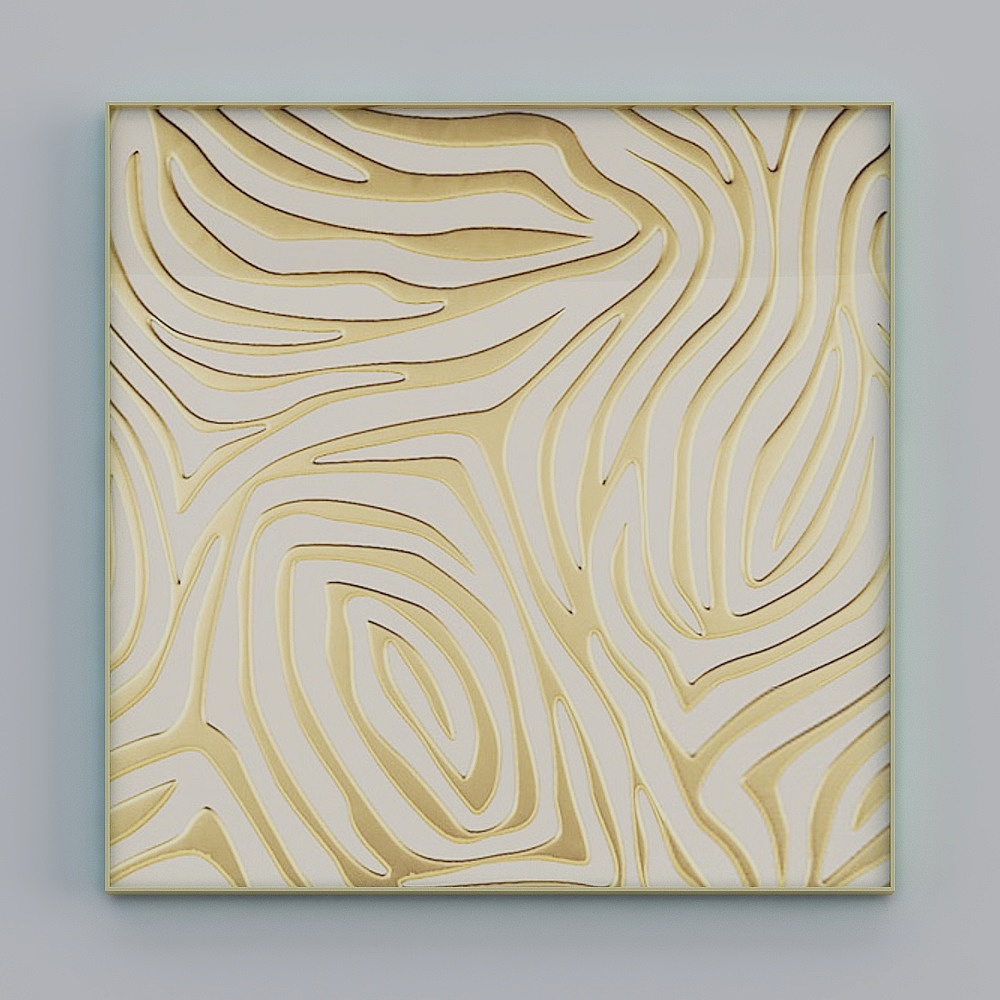 Painting Alliance - Modern Light Luxury Premium - Single Square - Decorative Painting - QS007