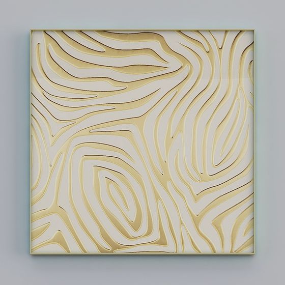 Stunning Abstract Wave Art 3D Model