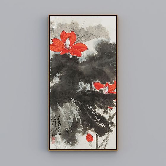 Lotus Rhythm 3D Model for Artistic Creations