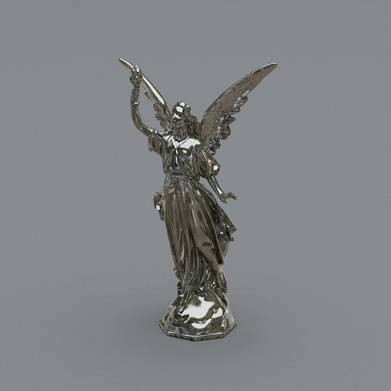 Victorious Goddess 3D model