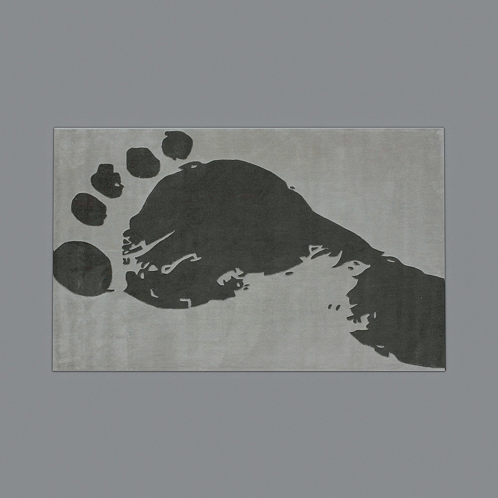 พรมรูปเท้าสำหรับห้องเด็ก