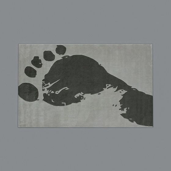 พรมรูปเท้าสำหรับห้องเด็ก