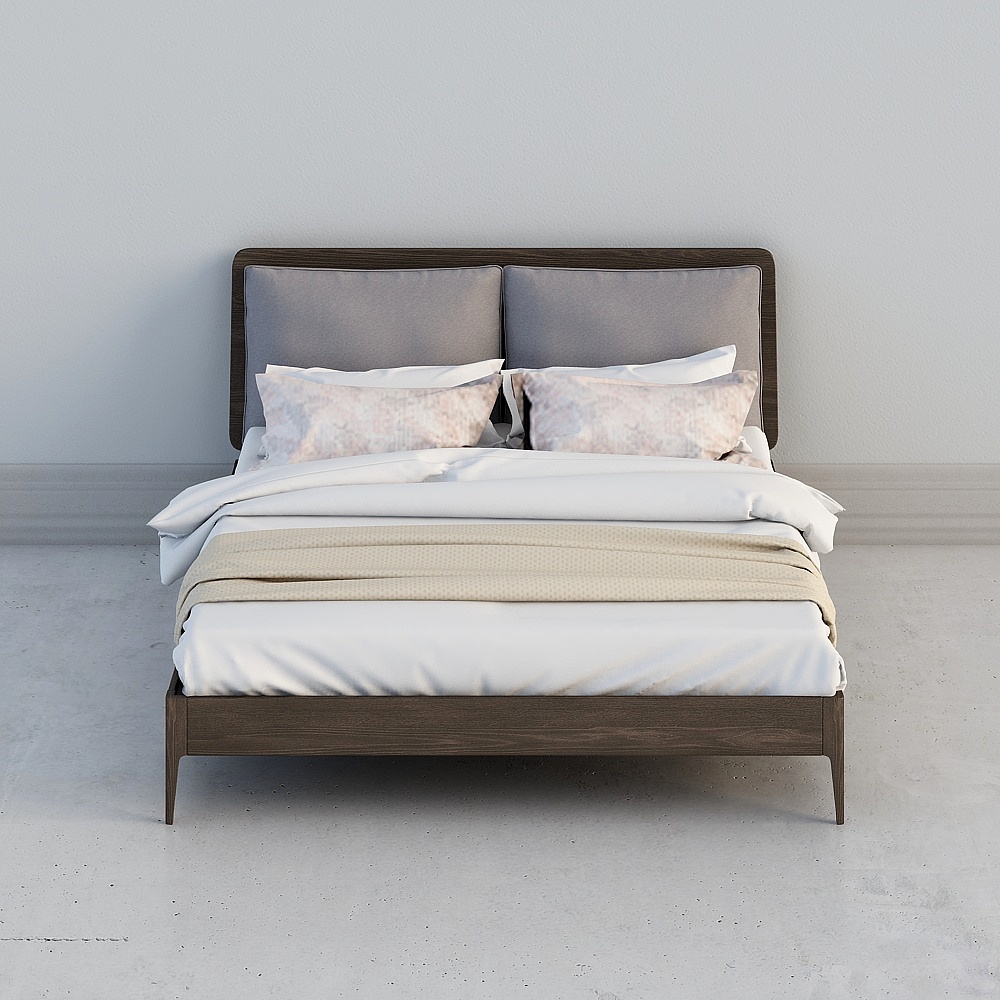 Urban Retreat 3D model Bed
