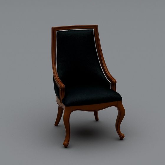 Vintage Elegance 3D model Chair