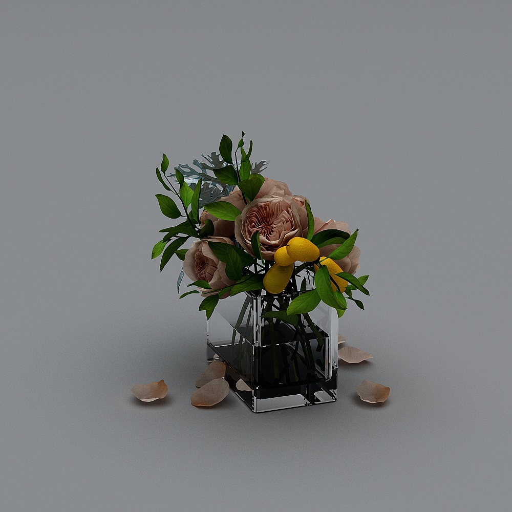 KML-花瓶-14 ガラス花瓶