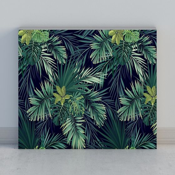 Jungle Leaves 3D model for Vibrant Tropical Decor
