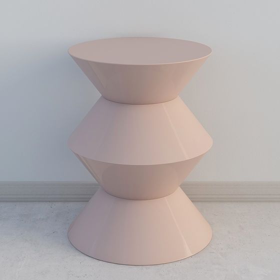 Elegant Cone Table 3D model