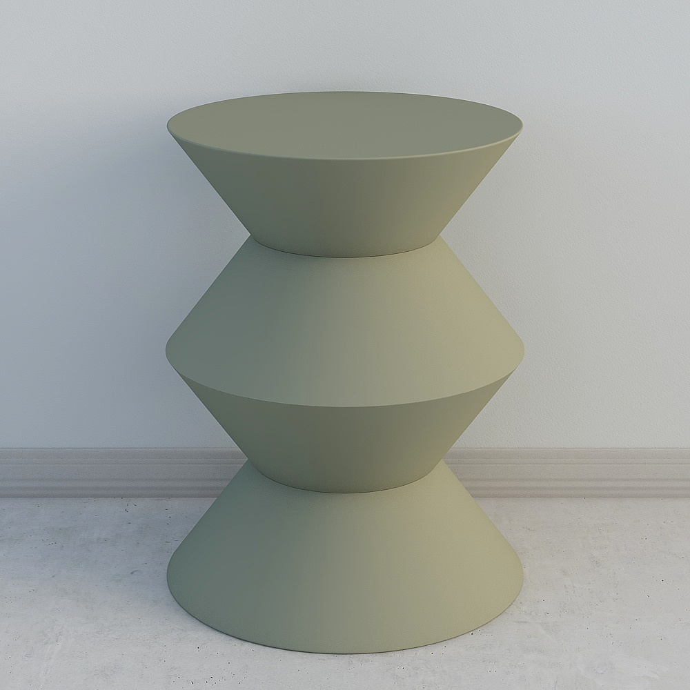 Unique Cone-Shaped Table 3D model