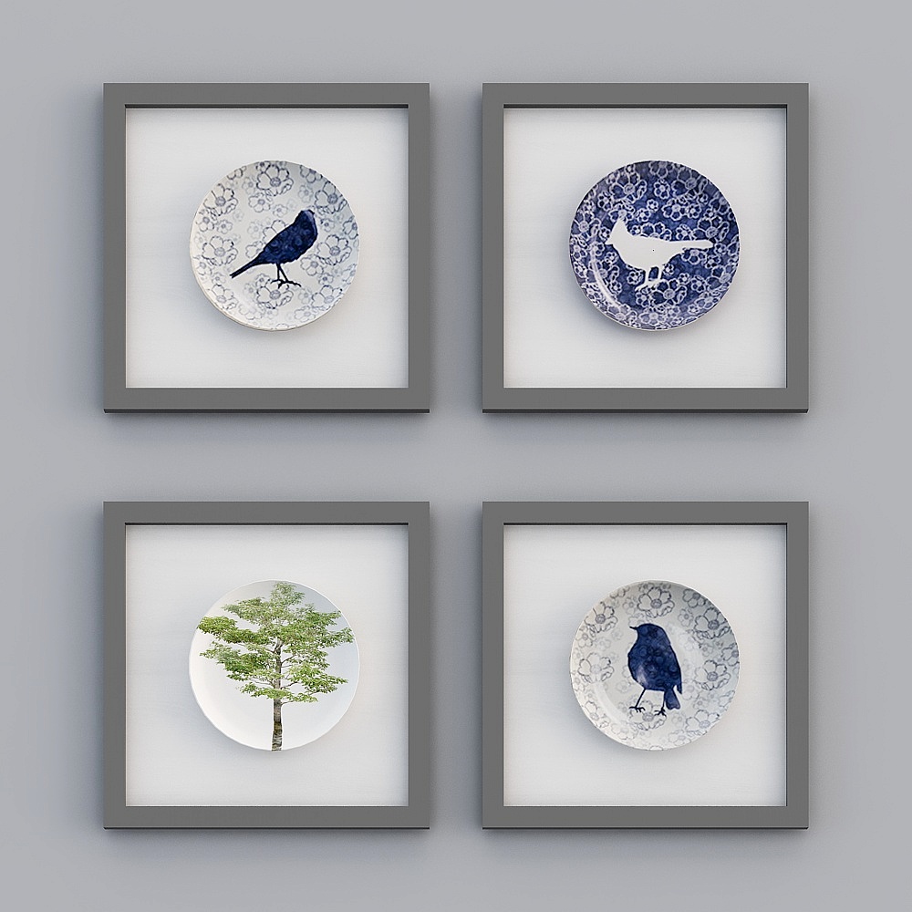 Decorative hanging paintings