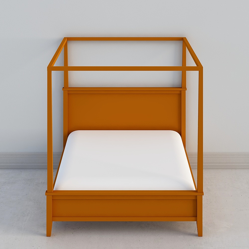 Sam's four-poster bed is 1.8